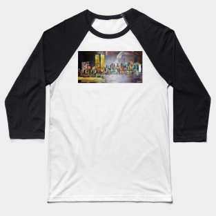 attacks on New York City twin towers 9/11 Baseball T-Shirt